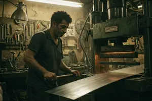        عمال تشكيل الألواح المعدنية     